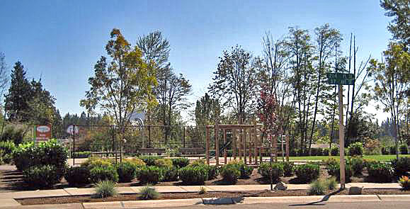 Photo of Hawthorne Station tot lot.